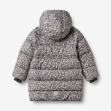 Wheat Outerwear Puffere Frakk Yrsa Jacket 9670 dark charcoal flowers