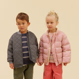 Wheat Outerwear Pufferjakke Diso Jacket 9799 peach pink