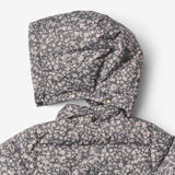 Wheat Outerwear Pufferjakke Eli Jacket 9670 dark charcoal flowers