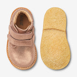Wheat Footwear Raden Borrelås Shine | Baby Prewalkers 2026 rose