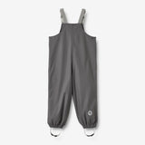 Wheat Outerwear Regnbukser Charlo m. Seler Trousers 9619 dark charcoal