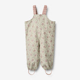 Wheat Outerwear Regnbukser m.seler Charlo Trousers 9539 slightly green flowers