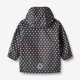 Wheat Outerwear Regnjakke Chardy Rainwear 1071 ink dots