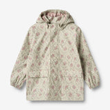Wheat Outerwear Regnjakke Ollo Jacket 9539 slightly green flowers