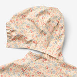 Wheat Outerwear Regnkappe Dråper Jacket 9597 flowers and seashells