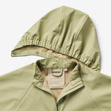 Wheat Outerwear Regnkappe Dråper Jacket 1145 green tea