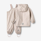 Wheat Outerwear Regntøy Charlie sett Set 9735 lilac blue flowers