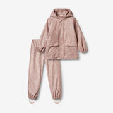 Wheat Outerwear Regntøysett Ola Set 2598 powder flower meadow