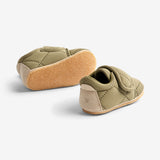 Wheat Footwear Sasha Thermo Tøffel | Baby Indoor Shoes 4214 olive