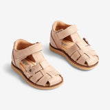 Wheat Footwear Sky Sandal Blomst | Baby Prewalker Sandals 9009 beige rose