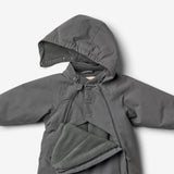 Wheat Outerwear Snødress Adi Outdoor Suit 9619 dark charcoal