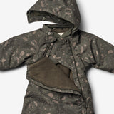 Wheat Outerwear Snødress Adi Tech | Baby Snowsuit 0226 dry black space