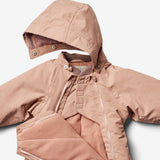 Wheat Outerwear Snødress Adi Tech | Baby Snowsuit 2031 rose dawn