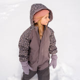 Wheat Outerwear Snødress Kallo Outdoor Suit 9528 black sea open flowers