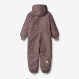 Wheat Outerwear Snødress Miko Tech Snowsuit 3121 eggplant buttercups