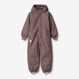 Wheat Outerwear Snødress Miko Tech Snowsuit 3121 eggplant buttercups