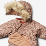 Wheat Outerwear Snødress Nickie Tech | Baby Snowsuit 2036 rose dust flowers