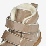 Wheat Footwear Snugga Ull Patent | Baby Prewalkers 0090 taupe
