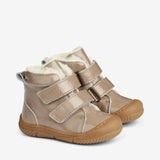 Wheat Footwear Snugga Ull Patent | Baby Prewalkers 0090 taupe