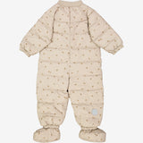 Wheat Outerwear Sommer Puffer Babydress Nunu | Baby Snowsuit 3058 gravel bumblebee
