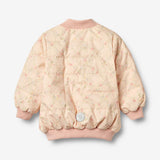 Wheat Outerwear Sommer Puffer Jakke Lotte Jacket 2115 rose checked flowers