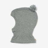Wheat Outerwear Strikket balaklava Pomi Accessory 0105 grey melange