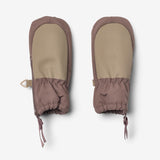 Wheat Outerwear Tekniske votter Zipper Accessory 9623 plum truffle