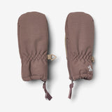 Wheat Outerwear Tekniske votter Zipper Accessory 9623 plum truffle