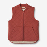 Wheat Outerwear Termo Gilet Eden Thermo 2072 red