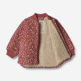 Wheat Outerwear Termo Jakke Benni | Baby Thermo 2077 red flowers