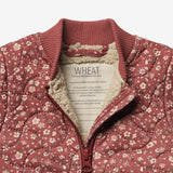 Wheat Outerwear Termo Jakke Benni | Baby Thermo 2077 red flowers