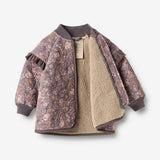 Wheat Outerwear Termo Jakke Ellas Jacket 9565 purple stone flowers