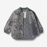 Wheat Outerwear Termo Jakke Loui | Baby Thermo 1112 rainy blue clouds