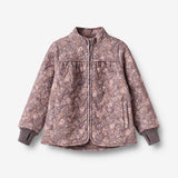 Wheat Outerwear Termo Jakke Thilde Jacket 9565 purple stone flowers