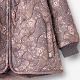 Wheat Outerwear Termo Jakke Thilde Jacket 9565 purple stone flowers