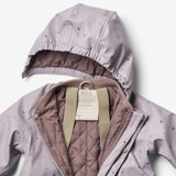 Wheat Outerwear Termo Regndress Aiko Rainwear 1347 lavender flowers