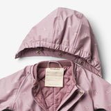 Wheat Outerwear Termo Regndress Aiko | Baby Rainwear 1353 soft lilac flowers