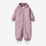 Wheat Outerwear Termo Regndress Aiko | Baby Rainwear 1353 soft lilac flowers
