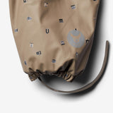 Wheat Outerwear Termo Regndress Aiko | Baby Rainwear 0227 dry grey houses
