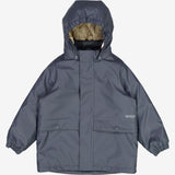 Wheat Outerwear Termo Regnfrakk Ajo Rainwear 1292 greyblue