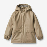 Wheat Outerwear Termo Regnjakke Aju Jacket 0099 grey stone