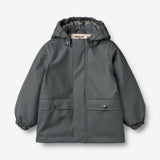 Wheat Outerwear Termo Regnjakke Aju Jacket 1292 greyblue