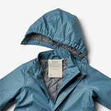 Wheat Outerwear Termo Regnjakke Aju Rainwear 1300 blue fusion
