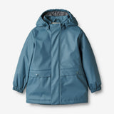 Wheat Outerwear Termo Regnjakke Aju Rainwear 1300 blue fusion