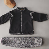 Wheat Outerwear Termobukser Alex Trousers 9527 black sea flowers