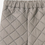 Wheat Outerwear Termobukser Alex Trousers 9622 brown stripe