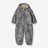 Wheat Outerwear Termodress Hayden | Baby Thermo 1112 rainy blue clouds