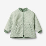 Wheat Outerwear Termojakke Vando Jacket 4142 green stripe