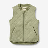 Wheat Outerwear Termovest Ede Vest 1145 green tea