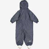 Wheat Outerwear Thermo Regndress Aiko | Baby Rainwear 1292 greyblue